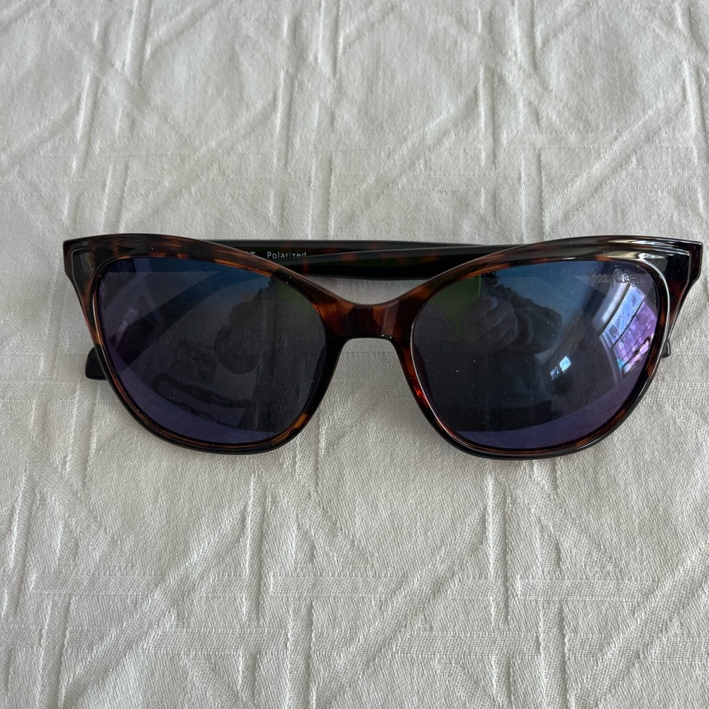 Lilly Pulitzer Tortoise Shell Cat Eye Sunglasses